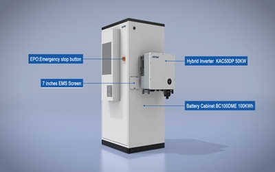 العنوان: KSTAR تطلق نظام تخزين الطاقة C&I الكل في واحد