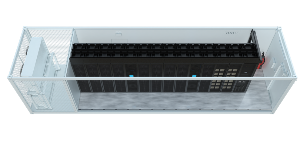 Kstar containerized data center structure