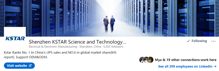 Kstar Linkedin Page-Data cetner solution sector