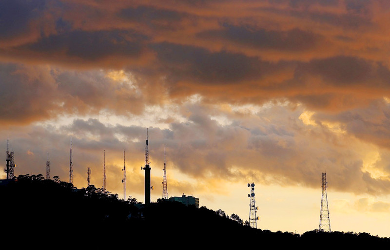 alpine radio transmission stations